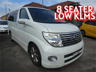 2004 NISSAN ELGRAND HIGHWAY STAR 8 SEATER 8 SEATER E51 MYO04 for sale in South West