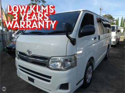 2013 TOYOTA HIACE DX LONG 5D VAN TRH200 for sale in South West