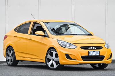 2013 Hyundai Accent Active Sedan RB for sale in Melbourne East