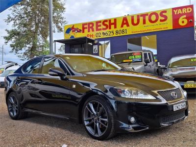 2012 Lexus IS IS250 F Sport Sedan GSE20R for sale in Blacktown