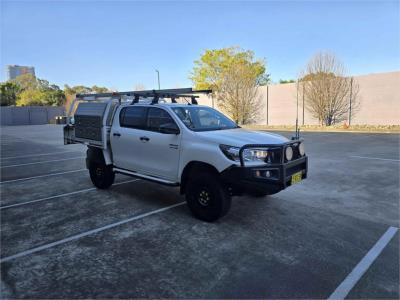 2018 TOYOTA HILUX SR (4x4) DOUBLE C/CHAS GUN126R MY19 for sale in Inner West