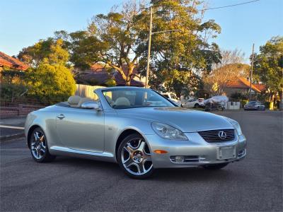 2001 LEXUS SC430 2D CONVERTIBLE UZZ40R for sale in Inner West