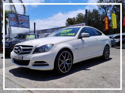 2012 MERCEDES-BENZ C180 BE 2D COUPE W204 MY12 for sale in Illawarra