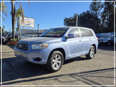 2009 TOYOTA KLUGER KX-R (FWD) 7 SEAT 4D WAGON GSU40R for sale in Illawarra