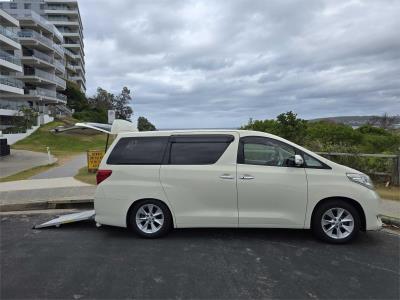 2009 TOYOTA ALPHARD Wheelchair Accessible Vehicle Welcab for sale in Northern Beaches