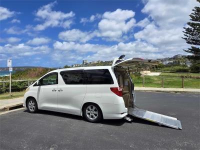 2012 TOYOTA ALPHARD Wheelchair Accessible Vehicle Welcab for sale in Northern Beaches