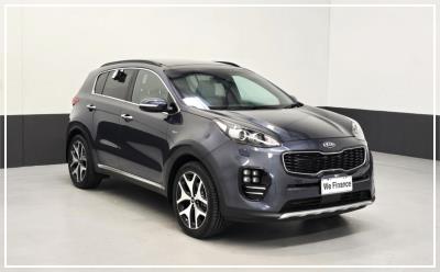 2017 KIA SPORTAGE GT-LINE GREY LEATHER (AWD) 4D WAGON QL MY18 for sale in Perth