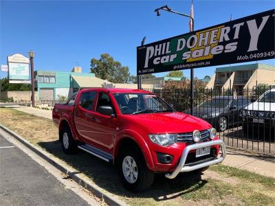 2014 MITSUBISHI TRITON GLX (4x4) DOUBLE CAB UTILITY MN MY14 UPDATE for sale in Central West