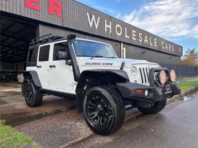 2014 Jeep Wrangler Unlimited Rubicon Softtop JK MY2014 for sale in Newcastle and Lake Macquarie