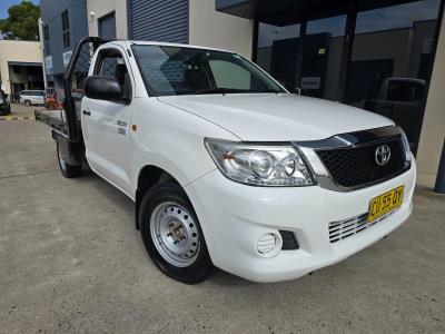 2013 Toyota Hilux Workmate Cab Chassis TGN16R MY12 for sale in Lansvale