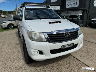 2014 TOYOTA HILUX SR (4x4) DOUBLE C/CHAS KUN26R MY14 for sale in Mid North Coast