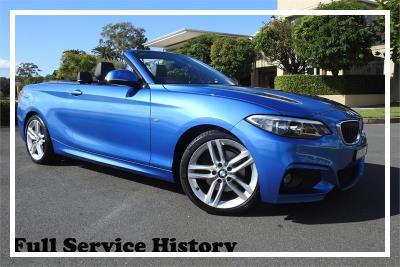 2016 BMW 2 20i M SPORT 2D CONVERTIBLE F23 MY16 for sale in Inner West