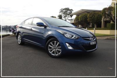 2015 HYUNDAI ELANTRA ELITE 4D SEDAN MD SERIES 2 (MD3) for sale in Inner West