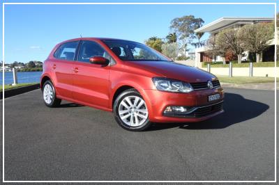 2015 VOLKSWAGEN POLO 81 TSI COMFORTLINE 5D HATCHBACK 6R MY15 for sale in Inner West