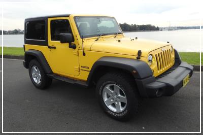 2015 JEEP WRANGLER SPORT (4x4) 2D SOFTTOP JK MY15 for sale in Inner West