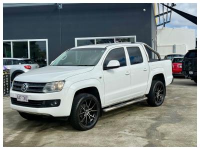 2012 VOLKSWAGEN AMAROK TDI420 TRENDLINE (4x4) DUAL C/CHAS 2H MY12.5 for sale in Gold Coast