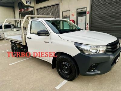 2017 TOYOTA HILUX WORKMATE C/CHAS GUN122R for sale in Hawkesbury