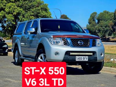 2011 Nissan Navara ST-X 550 Utility D40 MY11 for sale in Adelaide - North