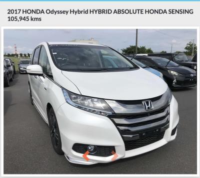 2017 HONDA ODYSSEY (HYBRID) 4D WAGON RC for sale in Sutherland