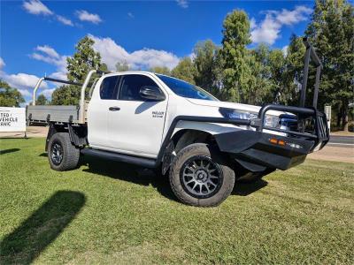 2018 TOYOTA HILUX SR (4x4) X CAB C/CHAS GUN126R MY17 for sale in Darling Downs