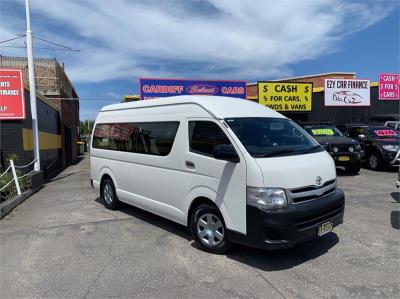 2013 TOYOTA HIACE COMMUTER BUS TRH223R MY12 UPGRADE for sale in Newcastle and Lake Macquarie