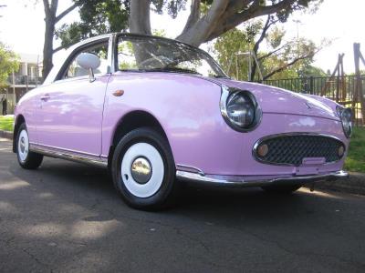 1991 Nissan Figaro Primrose Pink COUPE Pearl for sale in Sydney - Ryde