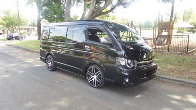 2015 Toyota Hiace Low Roof Wide LWB WAGON 10 seater for sale in Sydney - Ryde