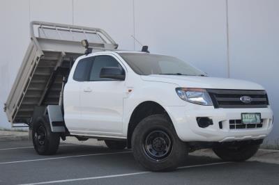 2014 FORD RANGER XL 2.2 HI-RIDER (4x2) SUPER CAB CHASSIS PX for sale in Shepparton