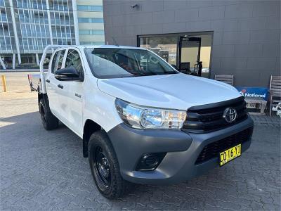 2018 TOYOTA HILUX WORKMATE (4x4) DUAL C/CHAS GUN125R MY17 for sale in Inner West