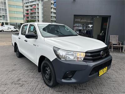 2019 TOYOTA HILUX WORKMATE DOUBLE CAB P/UP TGN121R MY19 for sale in Inner West
