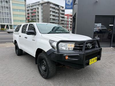 2018 TOYOTA HILUX WORKMATE (4x4) DUAL CAB UTILITY GUN125R MY17 for sale in Inner West