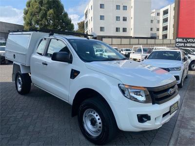 2014 FORD RANGER XL 2.2 HI-RIDER (4x2) SUPER CAB CHASSIS PX for sale in Inner West