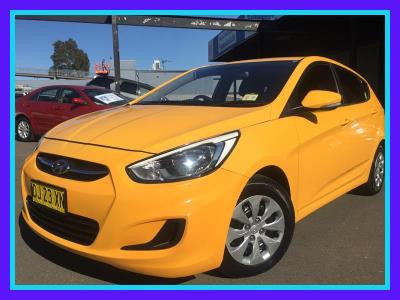 2016 HYUNDAI ACCENT ACTIVE 5D HATCHBACK RB4 MY17 for sale in Blacktown