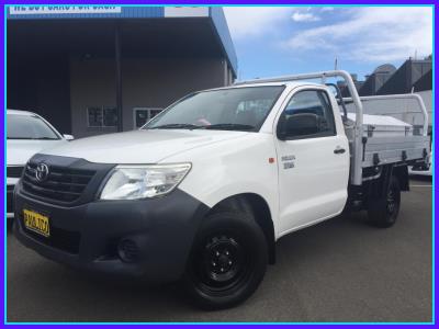2013 TOYOTA HILUX WORKMATE C/CHAS TGN16R MY12 for sale in Blacktown