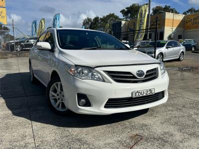2012 TOYOTA COROLLA ASCENT SPORT 4D SEDAN ZRE152R MY11 for sale in Newcastle and Lake Macquarie