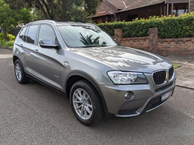 2013 BMW X3 xDrive20i Wagon F25 MY0413 for sale in Inner West