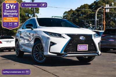 2017 Lexus RX450H F-SPORT (HYBRID) Wagon GYL20W for sale in Greenacre
