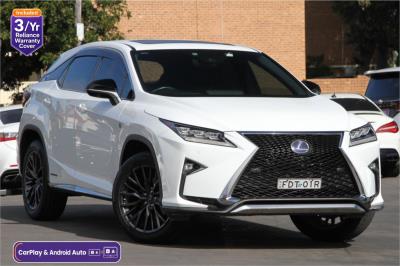 2016 Lexus RX450H F-SPORT (HYBRID) Wagon GYL20W for sale in Greenacre