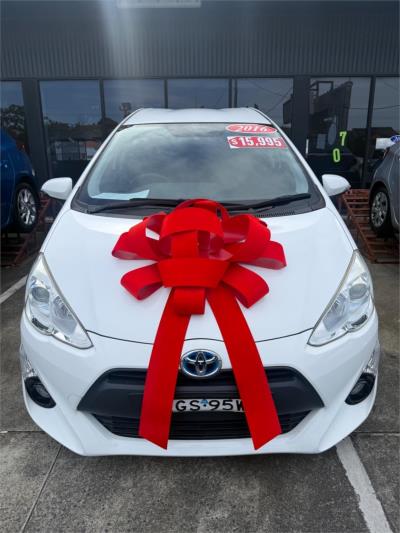 2016 TOYOTA PRIUS-C HYBRID 5D HATCHBACK NHP10R MY15 for sale in Sydney - Inner South West