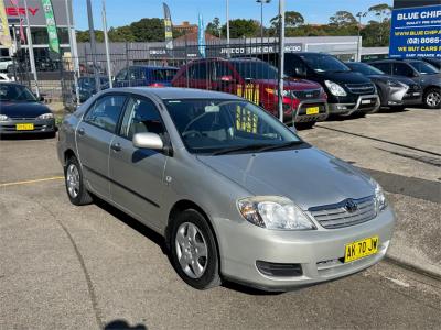 2006 TOYOTA COROLLA ASCENT 4D SEDAN ZZE122R for sale in Inner West