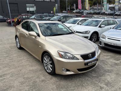 2006 LEXUS IS250 SPORTS LUXURY 4D SEDAN GSE20R for sale in Inner West