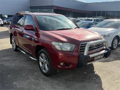 2007 TOYOTA KLUGER KX-S (4x4) 4D WAGON GSU45R for sale in Inner West