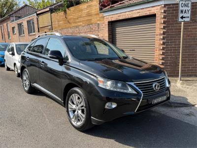 2013 LEXUS RX450h LUXURY 4D WAGON GYL15R MY12 for sale in Inner West