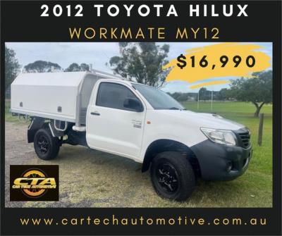 2012 TOYOTA HILUX WORKMATE (4x4) C/CHAS KUN26R MY12 for sale in Newcastle and Lake Macquarie