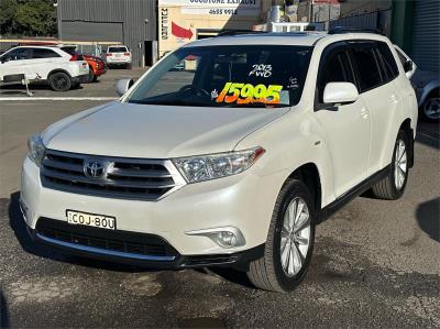 2013 TOYOTA KLUGER ALTITUDE (FWD) 7 SEAT 4D WAGON GSU40R MY12 for sale in Sydney - South West