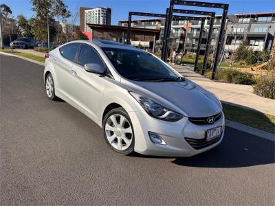 2012 HYUNDAI ELANTRA PREMIUM 4D SEDAN MD for sale in Melbourne - West