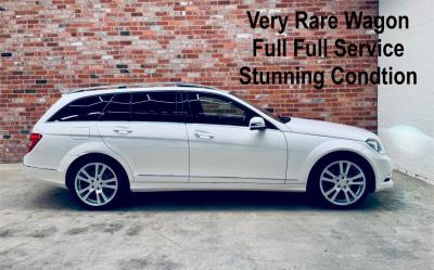 2012 MERCEDES-BENZ C250 ELEGANCE BE 4D WAGON W204 MY12 for sale in Malvern East