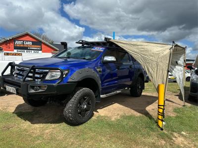 2015 FORD RANGER XLT 3.2 (4x4) DUAL CAB UTILITY PX for sale in Central Coast