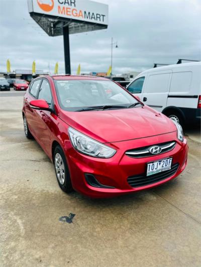 2017 HYUNDAI ACCENT ACTIVE 5D HATCHBACK RB4 MY17 for sale in Melbourne - South East