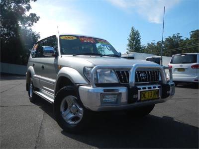 2001 TOYOTA LANDCRUISER PRADO GXL (4x4) 4D WAGON VZJ95R for sale in Newcastle and Lake Macquarie